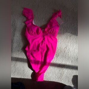NWT pink maternity swim